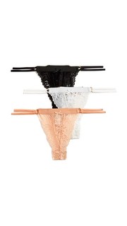 Набор из трех трусиков For Love & Lemons