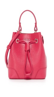 Миниатюрная сумка-ведро Stacy с завязками Furla
