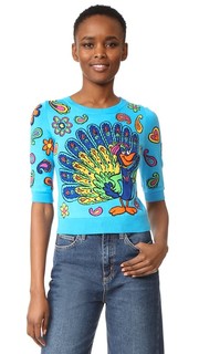 Свитер с короткими рукавами Moschino