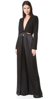 Длинное пальто Brandon Maxwell