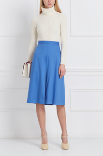 Шерстяная юбка Jil Sander Navy