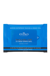 Салфетки для снятия макияжа с глаз Mascara Off, 10шт. Eyeko