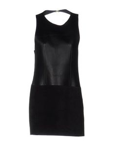 Короткое платье Anthony Vaccarello Noir