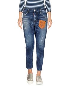 Джинсовые брюки-капри Dsquared2