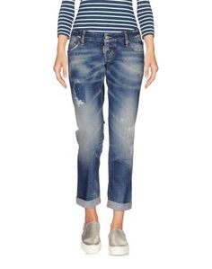 Джинсовые брюки-капри Dsquared2