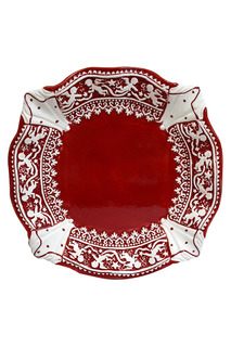Тарелка Новогодняя,21 см ELFF ceramics