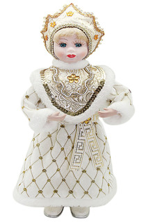 Кукла Снегурочка 36 см НОВОГОДНЯЯ СКАЗКА