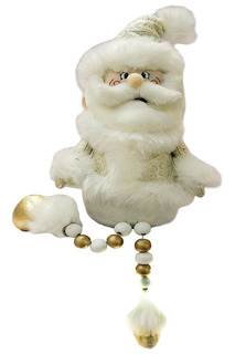 Кукла Дед Мороз 45 см, золото НОВОГОДНЯЯ СКАЗКА