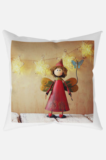 Фотоподушка "Новогодняя фея" Сирень