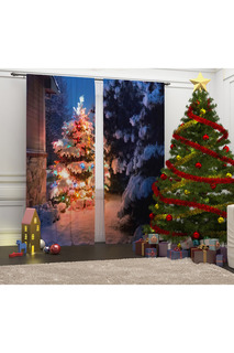 Фотошторы "Волшебство у дома" Сирень