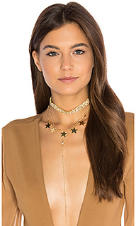 Ожерелье из нескольких цепочек disco queen - Frasier Sterling