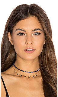 Disc fringe choker - Ettika