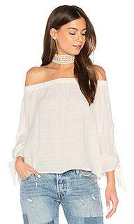 Off shoulder tie top - maven west