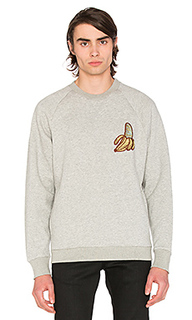 X sk8thing banana crewneck - CLOT