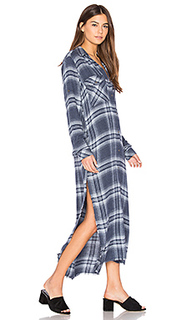 Caines long sleeve duster dress - Bella Dahl