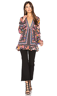 Violet hill printed tunic top - Free People