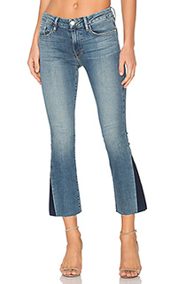 Le crop mini unfinished hem boot - FRAME Denim