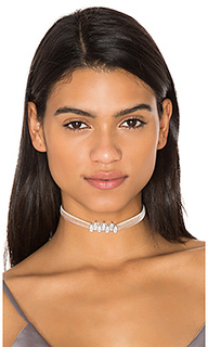 Monarch mini velvet choker - Fallon