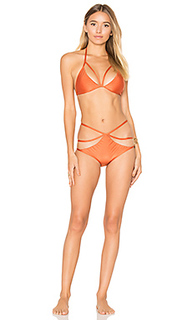 Tulle detail bikini - ADRIANA DEGREAS