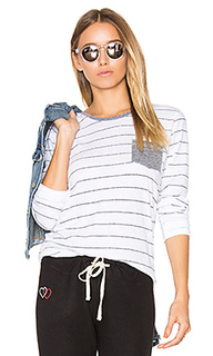 Stripes slub tee with pocket - SUNDRY