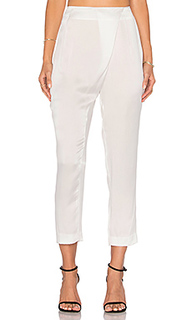 Silk draped trouser - KENDALL + KYLIE