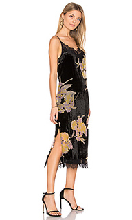 Burnout velvet midi dress - Band of Gypsies