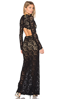 Cut out wisteria lace gown - Nightcap