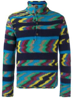 свитер с зигзагообразным узором Missoni