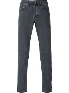 джинсы с линялым эффектом Saint Laurent
