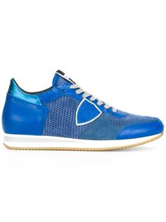 metallic detailing lace-up sneakers Philippe Model