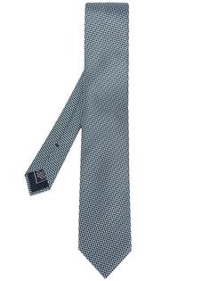галстук с узором в клетку Brioni