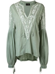 embroidered blouse Andrea Bogosian