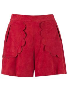 scalloped shorts Andrea Bogosian