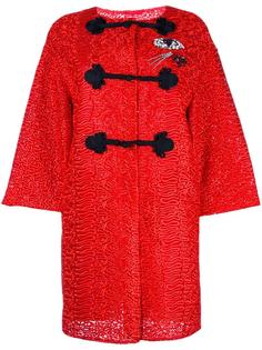 embellished oriental coat Ermanno Scervino