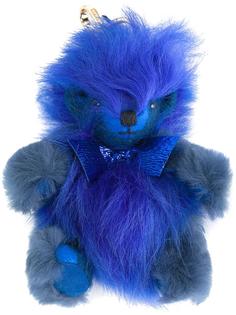 fuzzy teddy bear keyring Burberry
