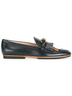 лоферы с бахромой Tod's
