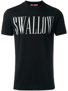 swallow print T-shirt McQ Alexander McQueen