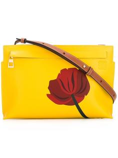 сумка через плечо с принтом мака Loewe