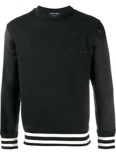 logo embroidered sweatshirt Alexander McQueen