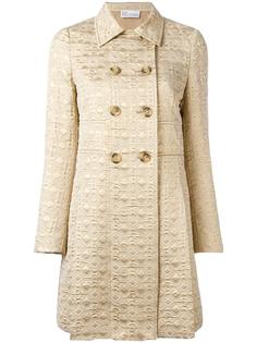 jacquard double-breasted coat Red Valentino
