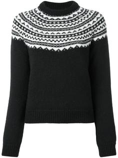 джемпер с узором "фэр-айл" Saint Laurent