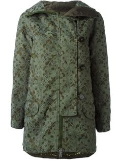 пальто с вышивкой 'Pistache Moncler