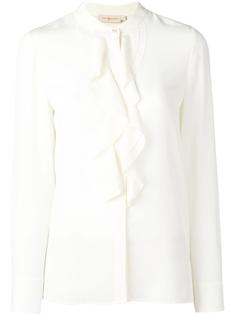 ruffle bib shirt Tory Burch