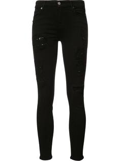 ripped skinny jeans 7 For All Mankind