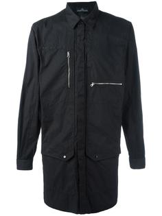 рубашка с карманами на молнии Stone Island Shadow Project