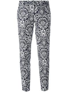 arabesque print cropped trousers Michael Michael Kors