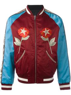 colour block bomber jacket Diesel