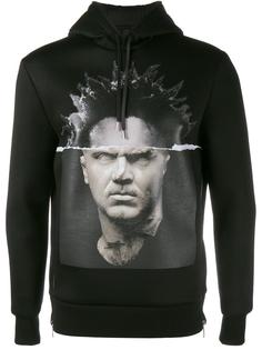 modernist blocking hooded sweatshirt Neil Barrett