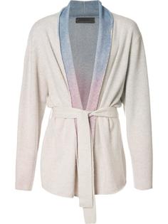 'Rainbow Gradient' belted cardigan The Elder Statesman