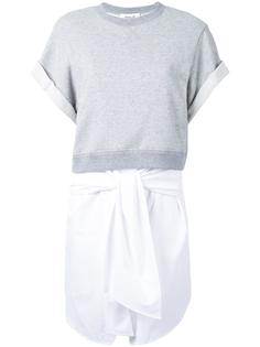 платье-толстовка с завязками Derek Lam 10 Crosby